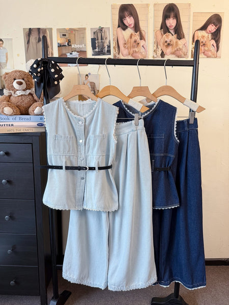 Glorie Denim Terno