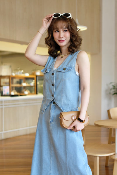 Dominique Denim Dress