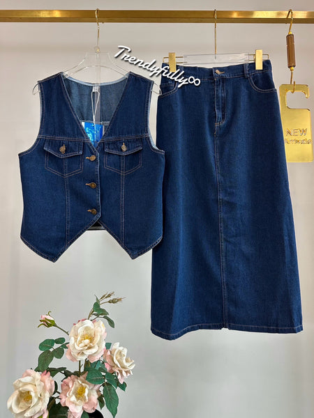 Dominique Denim Dress