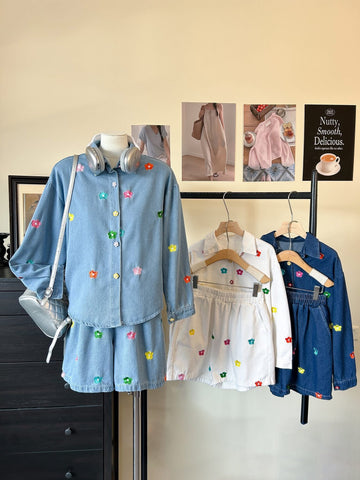 Merlinda Denim Terno