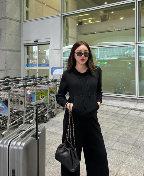 Grey Knit terno