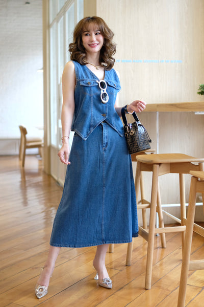 Dominique Denim Dress