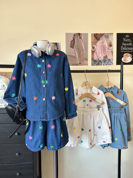 Merlinda Denim Terno