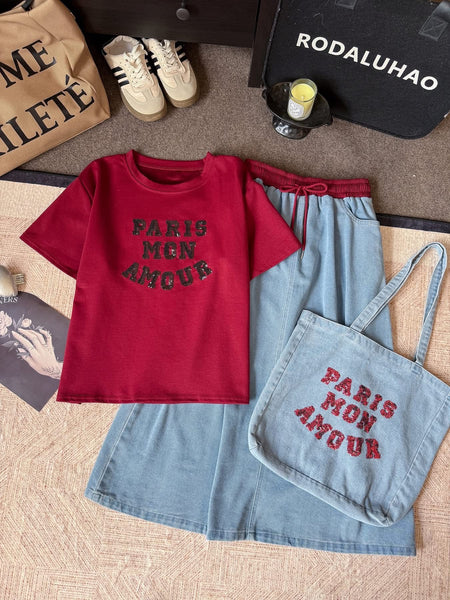 Paris Terno with Bag