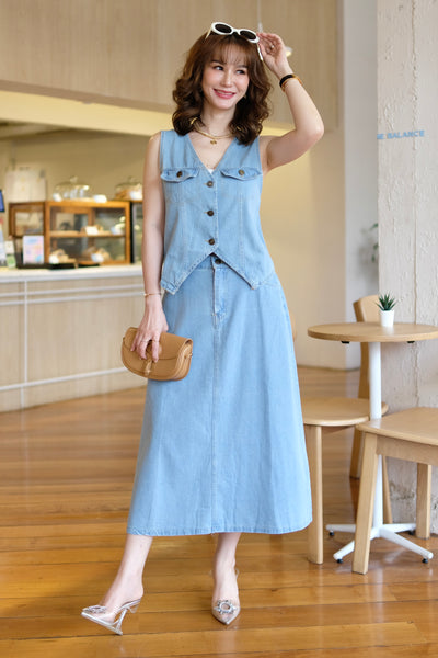 Dominique Denim Dress