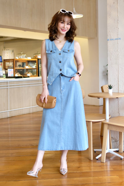 Dominique Denim Dress