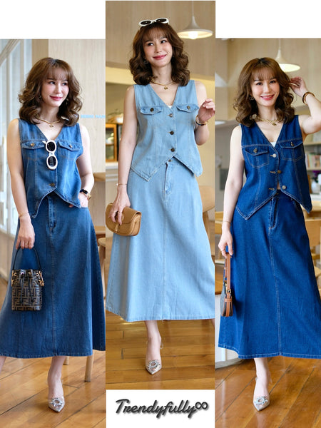 Dominique Denim Dress