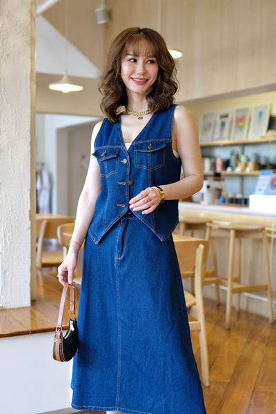 Dominique Denim Dress