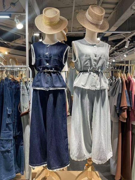 Glorie Denim Terno