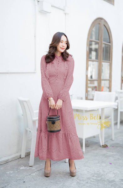 Skye Eyelet Maxi Dress