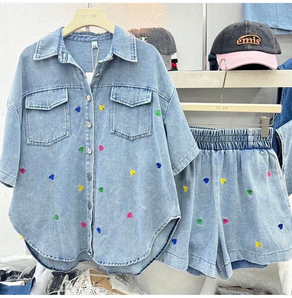 Evelyn Denim Terno