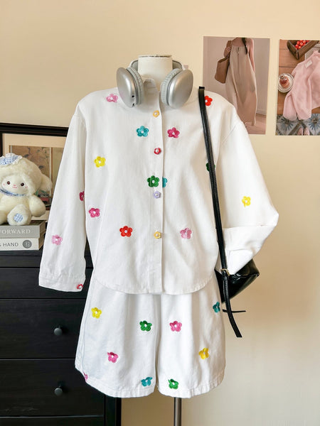 Merlinda Denim Terno