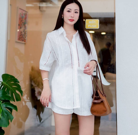 Alyssa Eyelet Terno