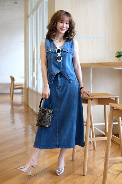 Dominique Denim Dress