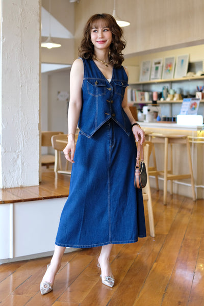 Dominique Denim Dress