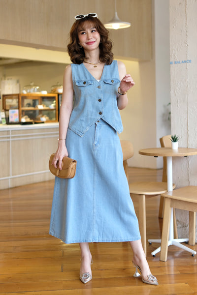 Dominique Denim Dress