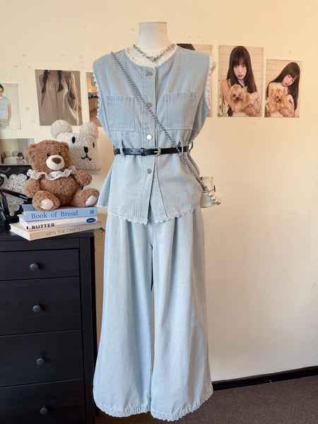 Glorie Denim Terno