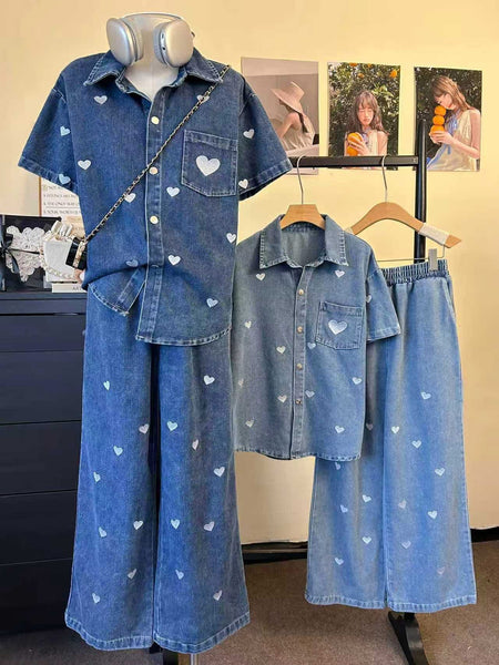 Renee Denim Terno