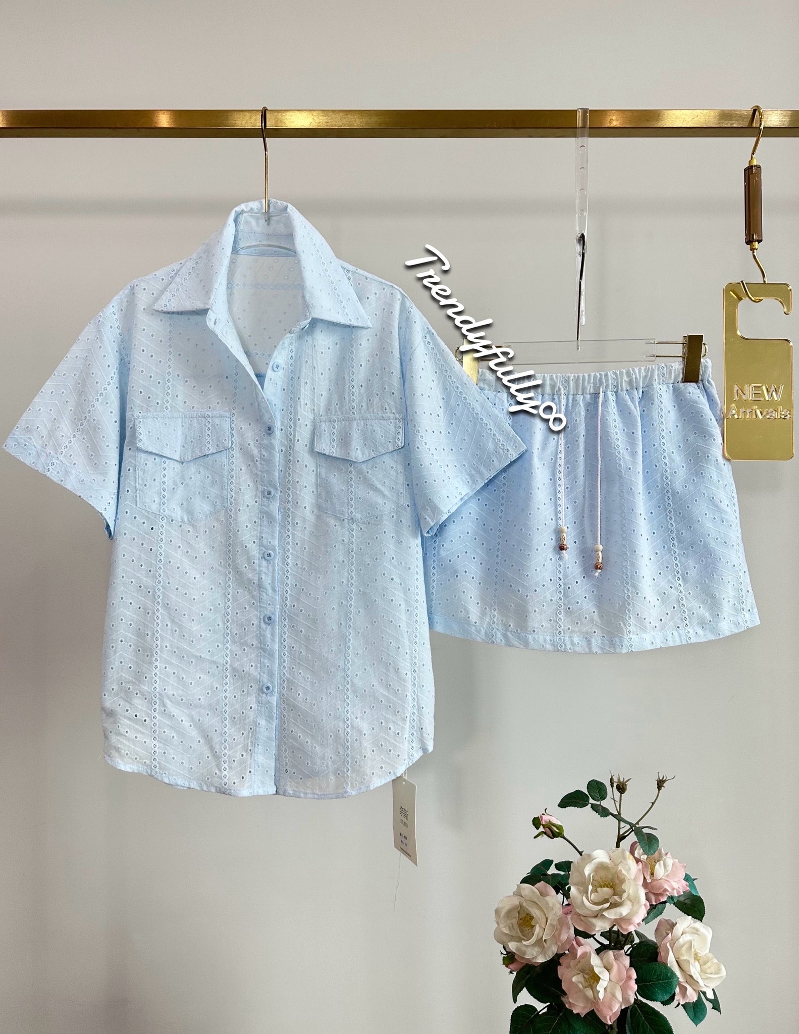 Ferna Eyelet Terno