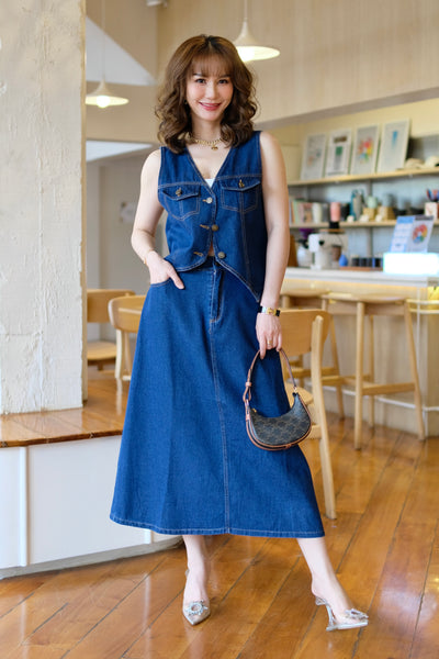 Dominique Denim Dress