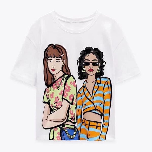 Zara inspired Graphic Tee