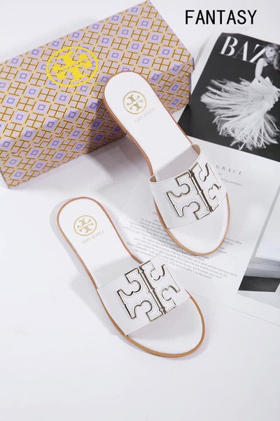 T0ry Burch Flat Sandals