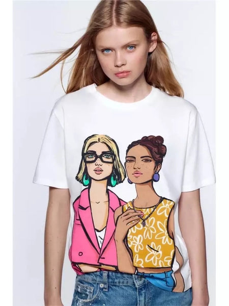 Zara inspired Graphic Tee