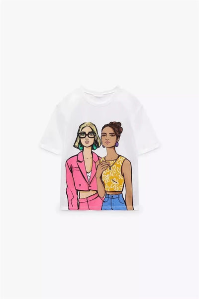 Zara inspired Graphic Tee