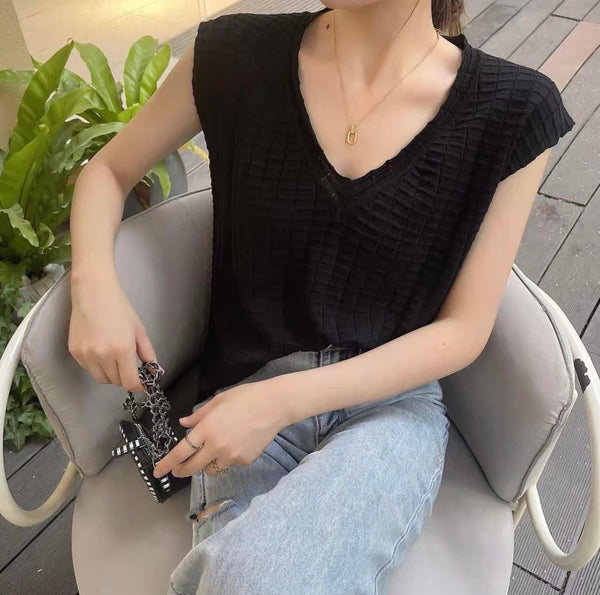 Jean Knit Top