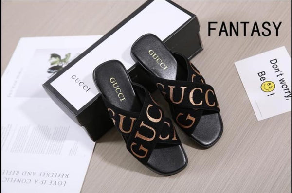 Gucc! Criss Cross Sandals