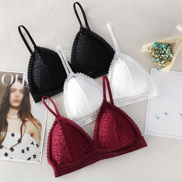 Lace Triangle Bralette