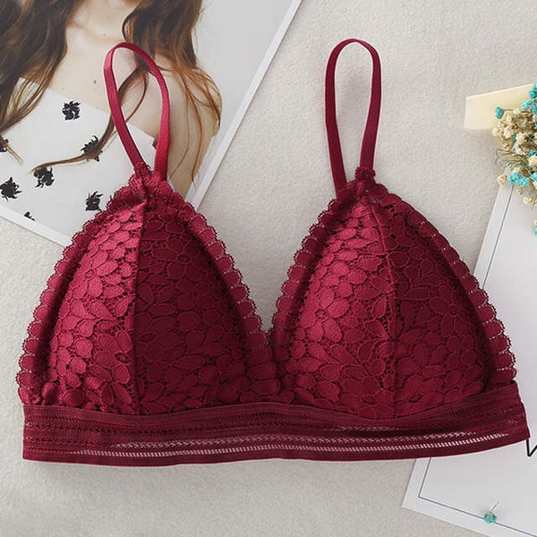 Lace Triangle Bralette