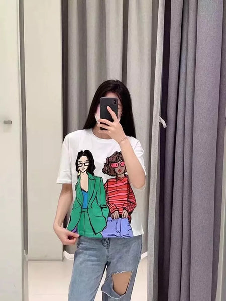 Zara inspired Graphic Tee