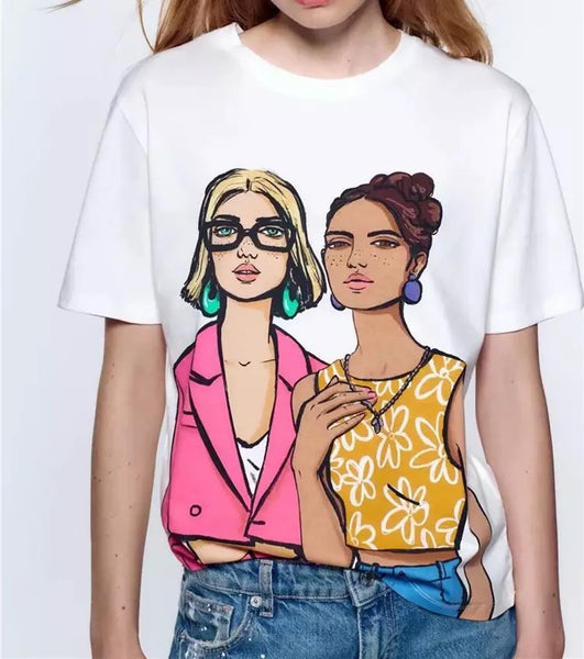 Zara inspired Graphic Tee